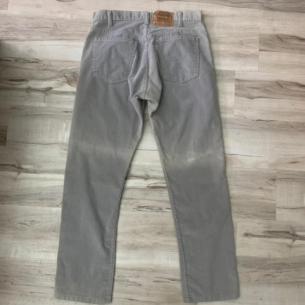 Levis grey straight